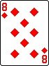 8 of Diamonds